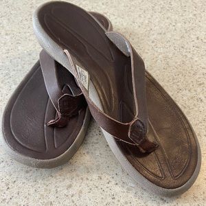 Columbia - Leather thongs/flip flops